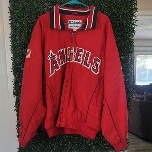 Early 2000s Rare Majestic Red Angels Jacket